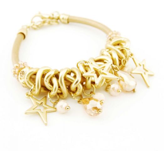 PULSERA CORDON CAD STARS