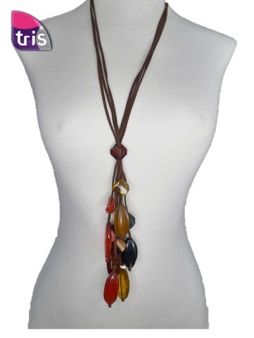 COLLAR COLG. Y VERAN MARRON