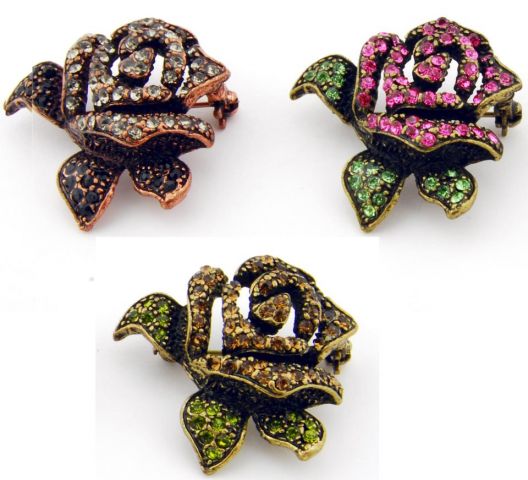 BROCHE ROSAALEX. PACK 3 SURT.