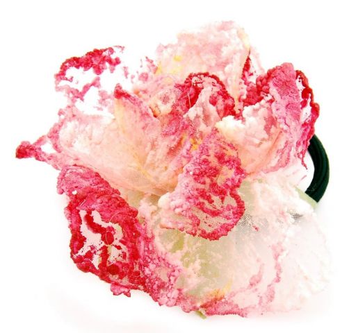 BROCHE FLOR ROSA DEGRADE