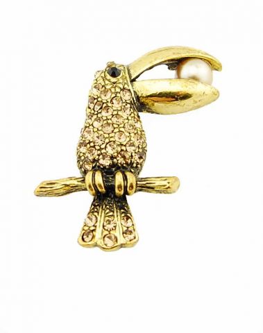 BROCHE PIEDRAS TUCAN MINI