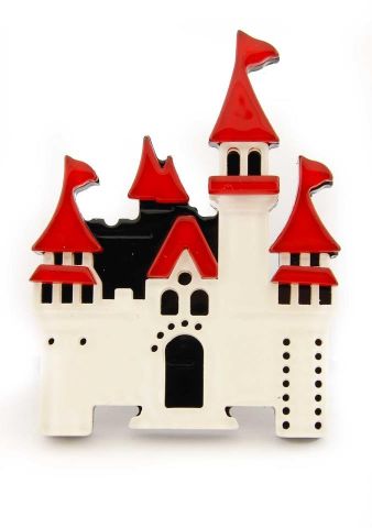 BROCHE CASTILLO BLANCO