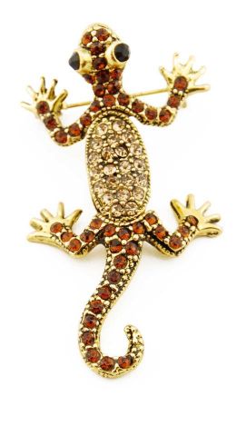 BROCHE SALAMANDRA ART. P DORADO