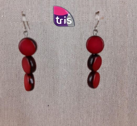 PENDIENTES HUES 3 RDOS. FUCSHIA