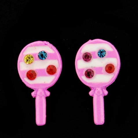 PENDIENTES SWEET PIRULETA ROSA