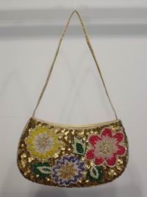 BOLSO FLORES LENTEJUELAS