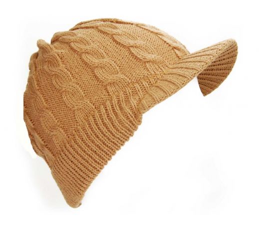 GORRO VISERA OCHOS CAMEL