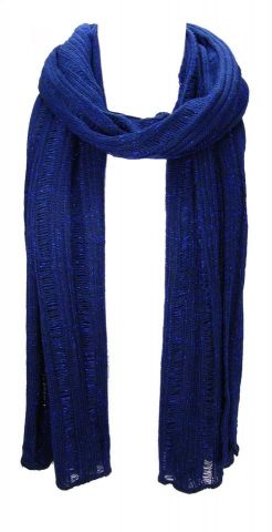 FOULARD FIESTA LUREX CANALE DESHIL. AZUL