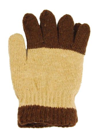 GUANTES BICOLOR CAMEL