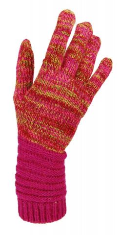 GUANTES JASPE MUÑECA LISA ROSA