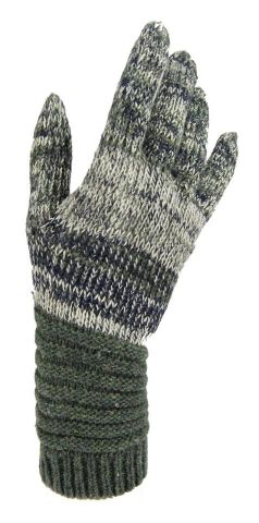 GUANTES JASPE MUÑECA LISA GRIS