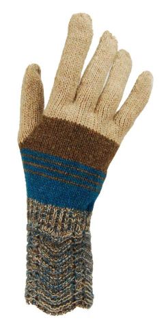 GUANTES MUÑECA CALADA CAMEL