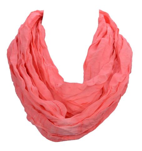 FOULARD CUELLO INFINITY LISO ROSA