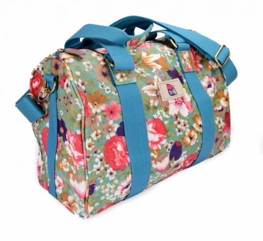 BOLSO TUBO FLORES