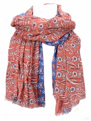 FOULARD GRECAS ROJO Y AZUL