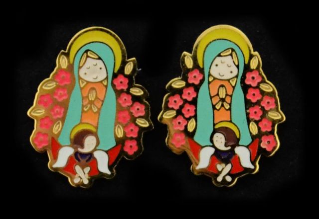 PENDIENTES VIRGENCITA ANGEL G