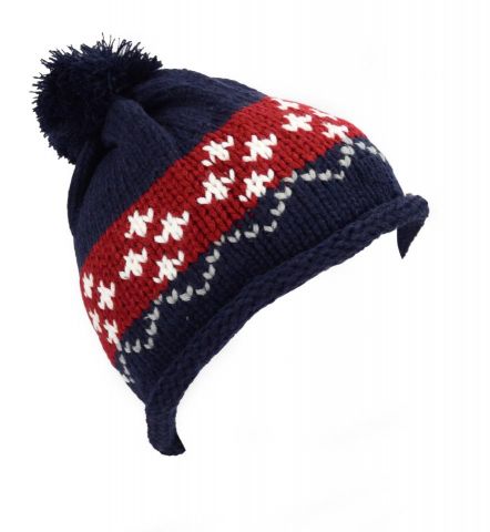 GORRO FRANJA LYS AZUL