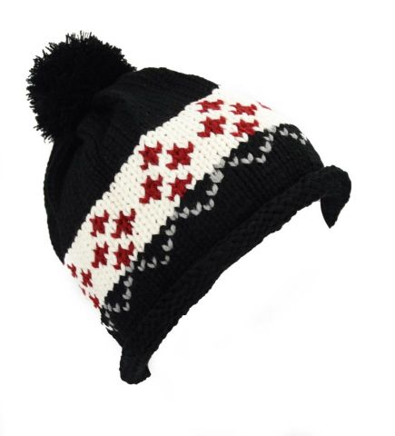 GORRO FRANJA LYS NEGRO