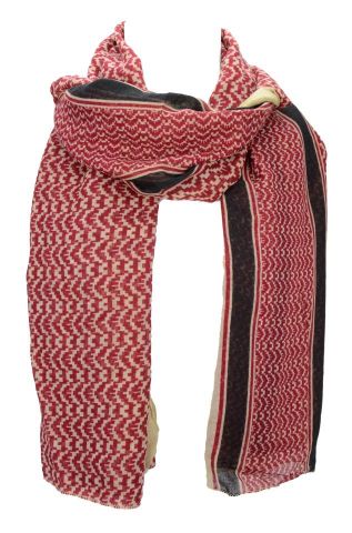 FOULARD PALESTINO ROJO