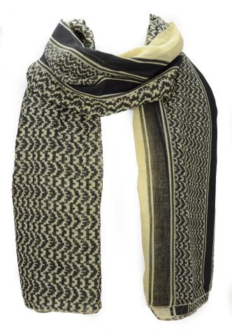 FOULARD PALESTINO NEGRO