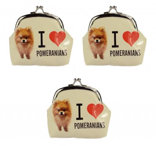 MONEDERO BOQUILLA SET 6 POMERANIANS