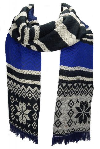 FOULARD ETNIC MEX AZUL