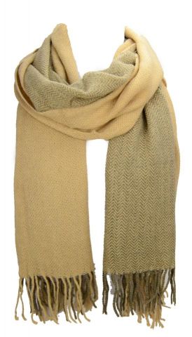 FOULARD LANILLA ESPIGA BICOL CAMEL