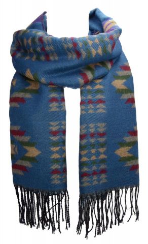 FOULARD MANTA AZTECA MIX-MOD AZUL