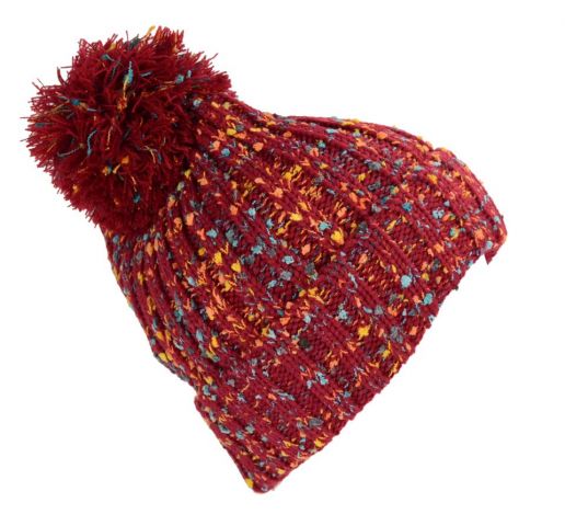 GORRO CANALE JASPE MULTICO GRANATE