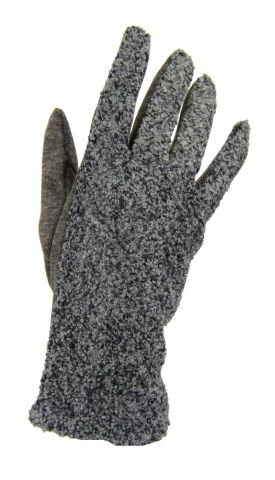 GUANTES CHENILLA TOP GRIS