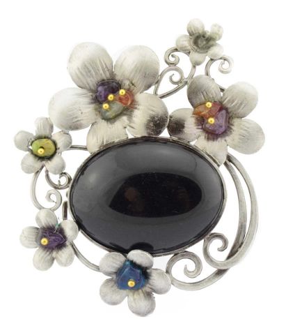 BROCHE FLORES RETRO 2237