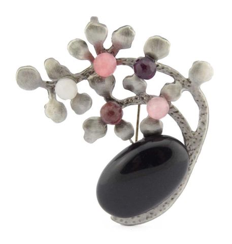 BROCHE BOUQUET CURVO 2968