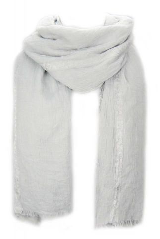 FOULARD LISO GRECA AL TONO GRIS