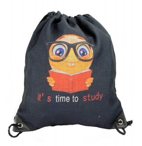 MOCHILA JIM SMAIL STUDY NEGRO