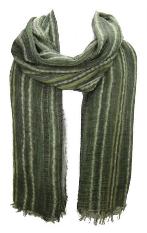 FOULARD RAYADO HIPPIE CHIC VERDE