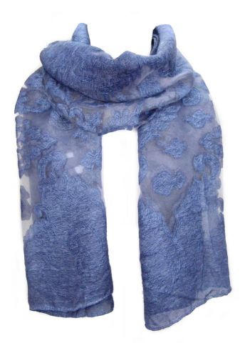 FOULARD VOILE-BI AZUL