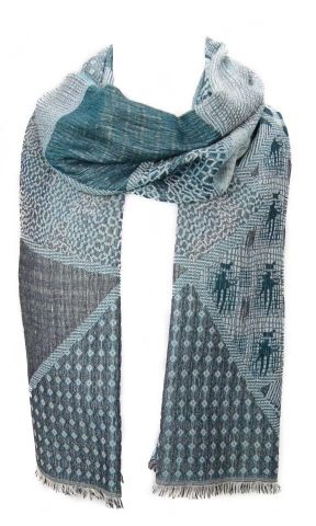 FOULARD DELHI RETALES VERDE