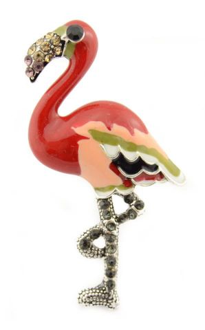 BROCHE FLAMINGO