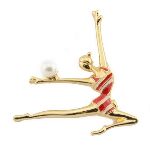 BROCHE GIMNASTA PELOTA