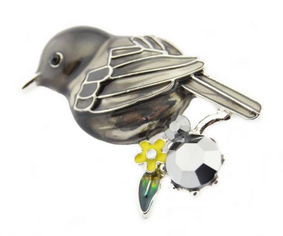 BROCHE ALFILER PAJARITO OSC