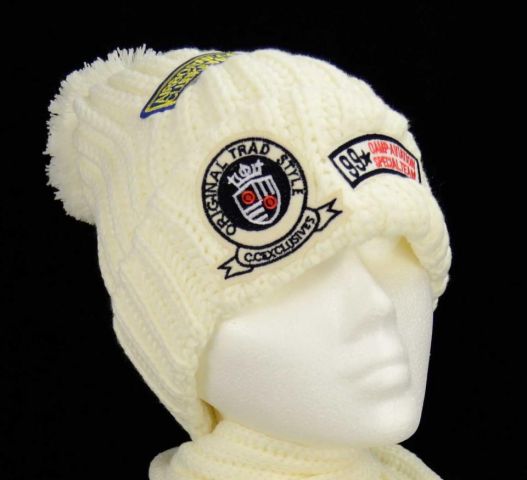 GORRO PARCHE BLANCO