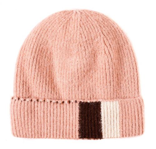 GORRO 2 TIRAS VUELTA ROSA