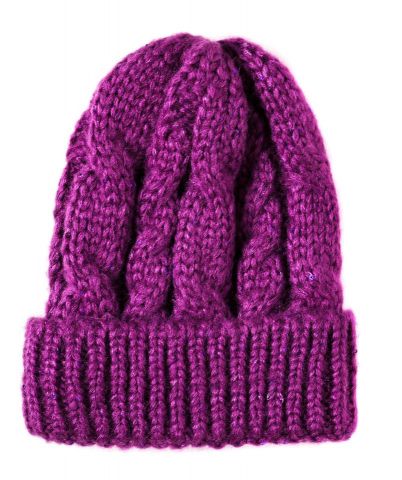 GORRO OCHOS LENTEJUELAS MORADO