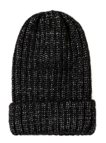 GORRO CANALE CON PLATEADO NEGRO