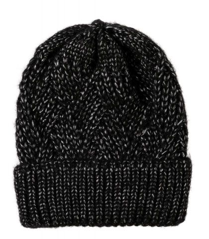 GORRO CON PLATEADO ROMBO  NEGRO