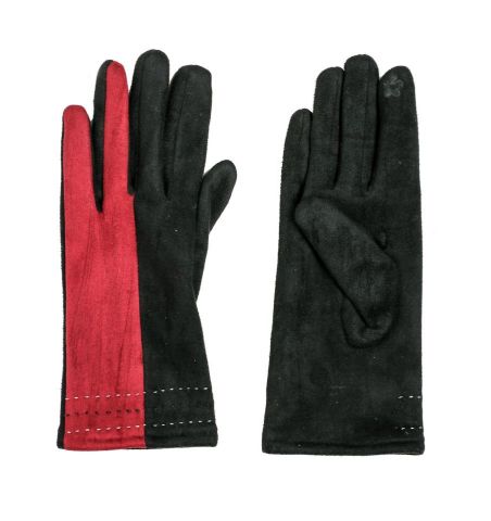 GUANTES ANTELINA 2 TROZOS GRANATE