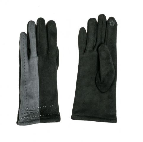 GUANTES ANTELINA 2 TROZOS NEGRO