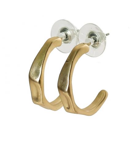 PENDIENTES ARO IRREG. DORADO