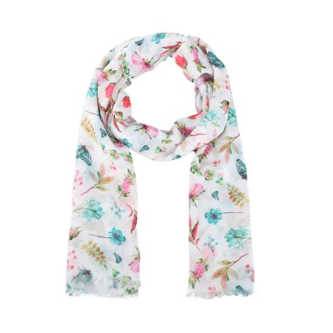 FOULARD D.P. CAPULLOS ROSA Y VERDE