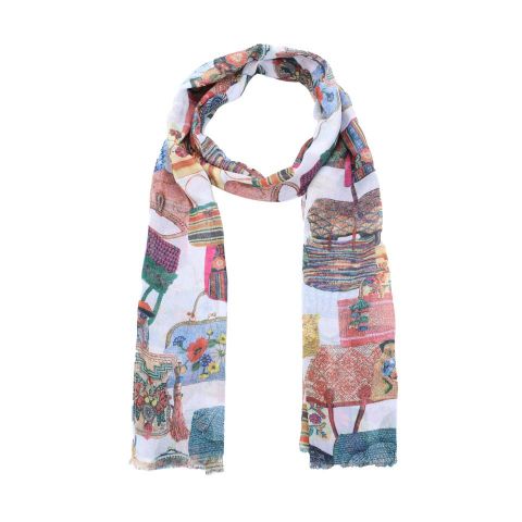 FOULARD BOLSOS  BLANCO